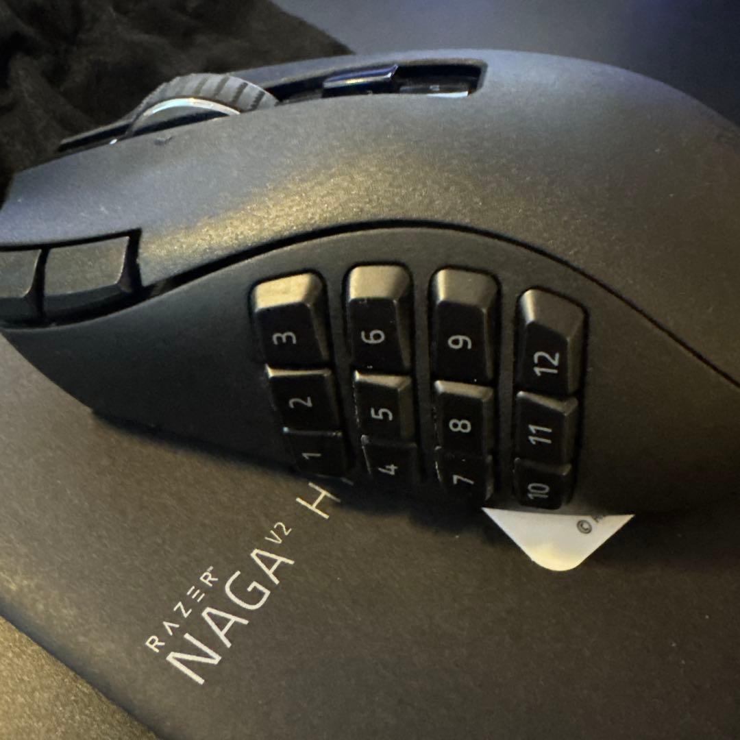 マウス・トラックボール Razer NAGAv2 HYPERSPEED