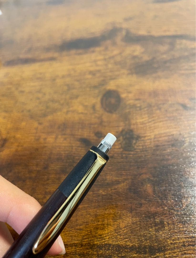 ボナンペン　シャープペンシル　本紫檀　 ほぼ未使用