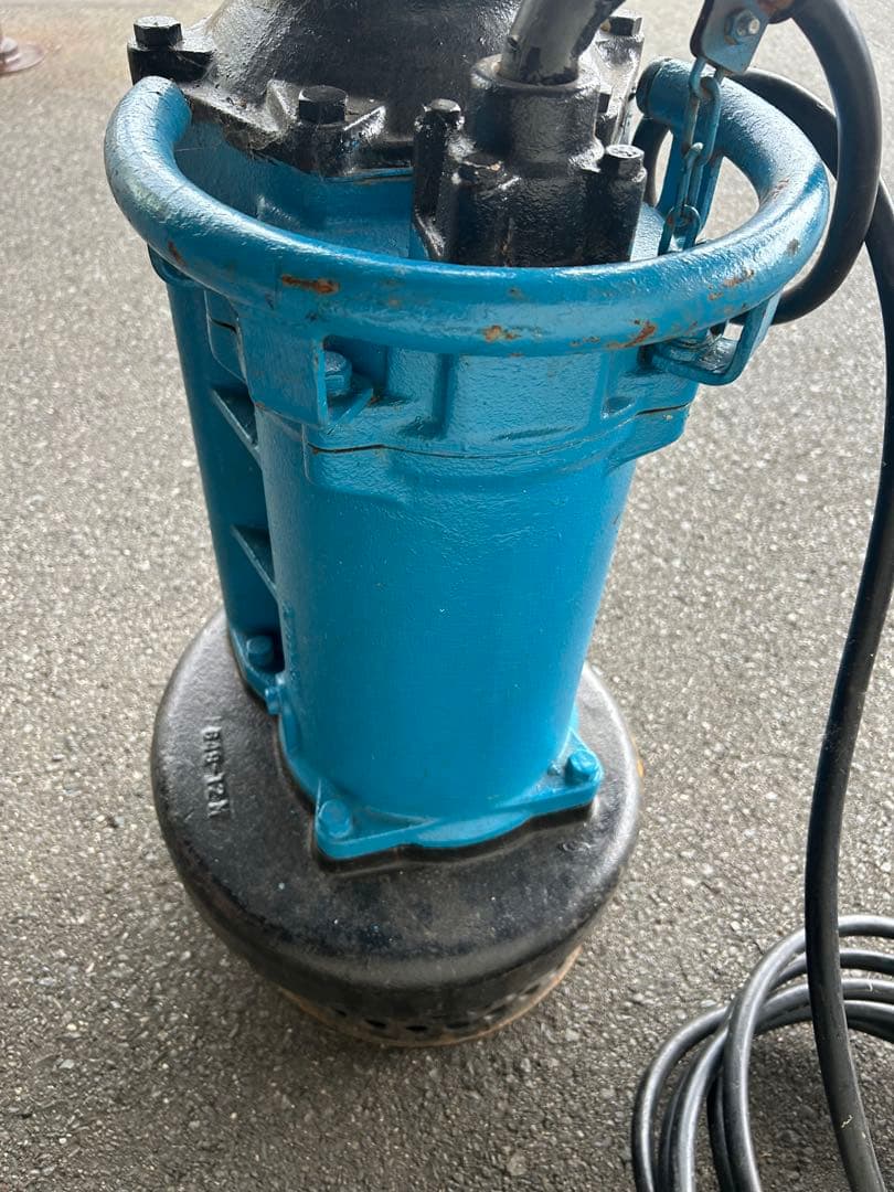 K2ツルミ一般工事用排水ポンプ KRS-65.5 200V 50Hz 5.5kW