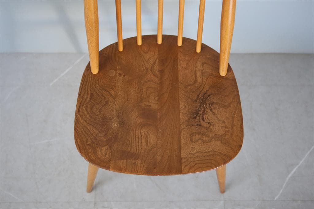 英国アンティークERCOLアーコールゴールドスミスチェア/イス(91-134-2