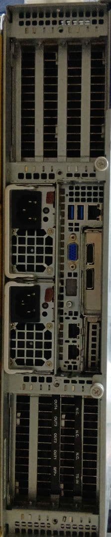 ASUS GPU鯖 VRAM 96GB Xeon E5-2699 v3 72コア