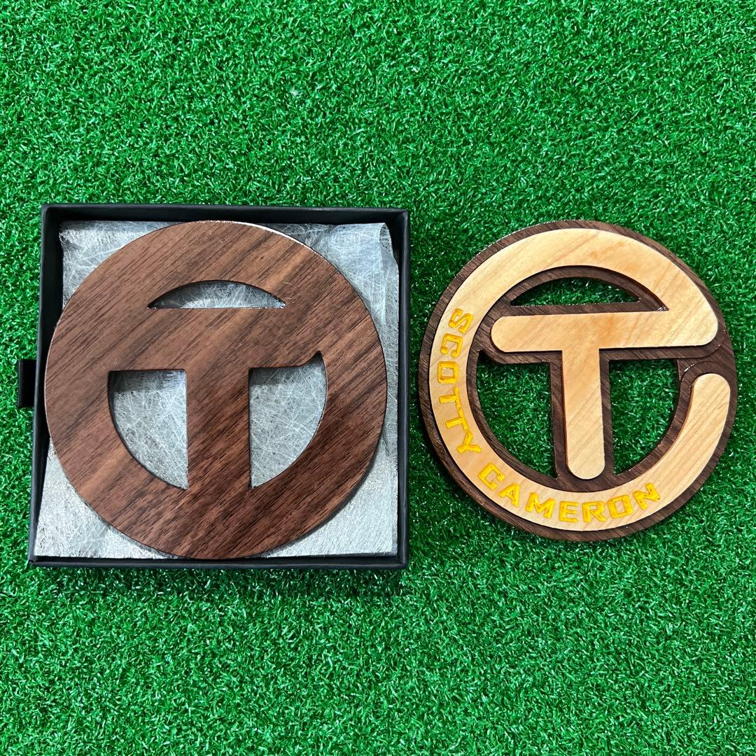 スコッティキャメロンフェスティバル限定　サークルTウッドコースター　イエロー