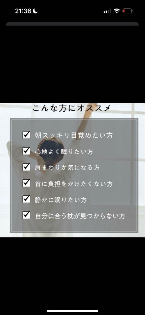 ひつじのいらない枕　至極