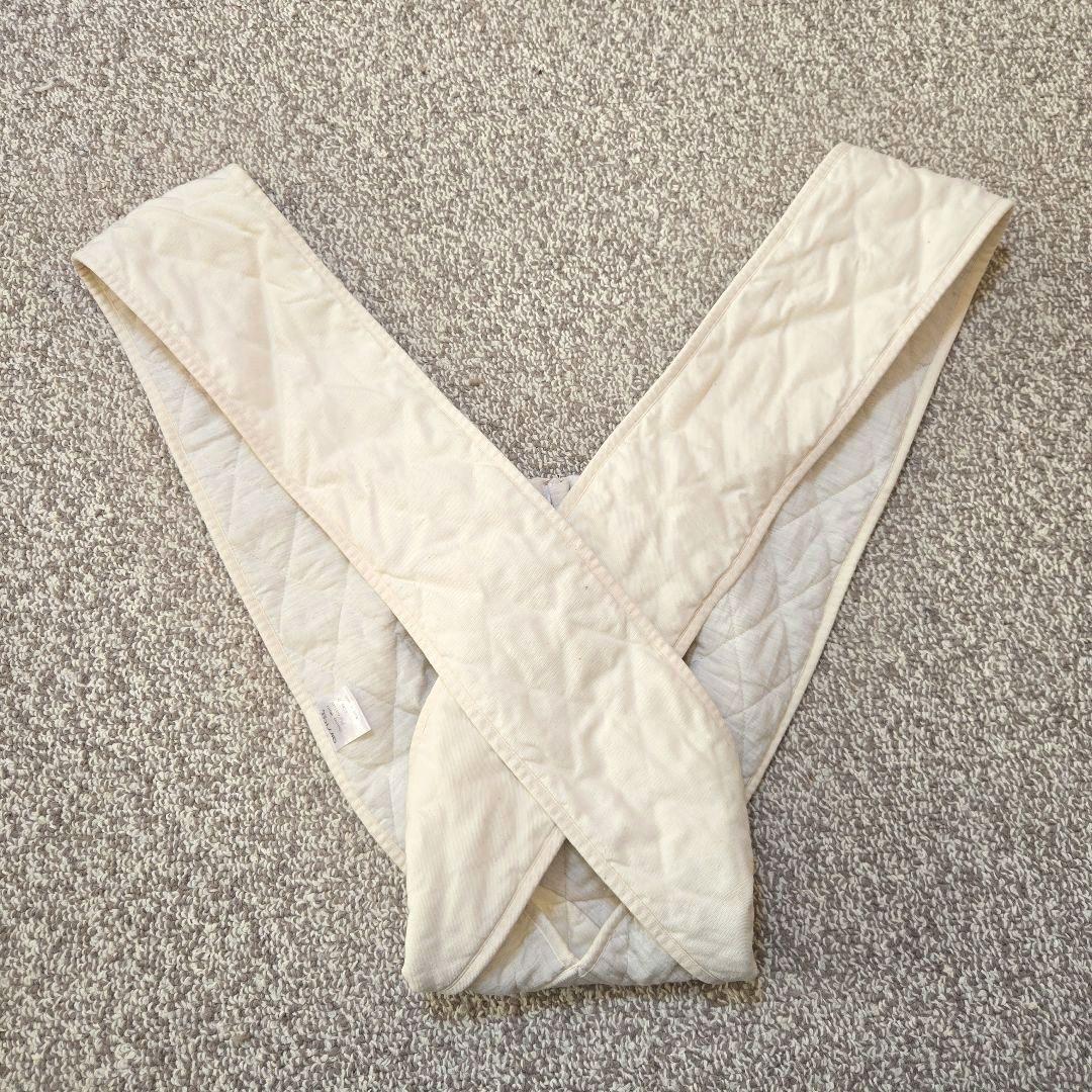 【美品】エアリコベビー抱っこ紐　アイボリーサイズ2 ヘッドサポート