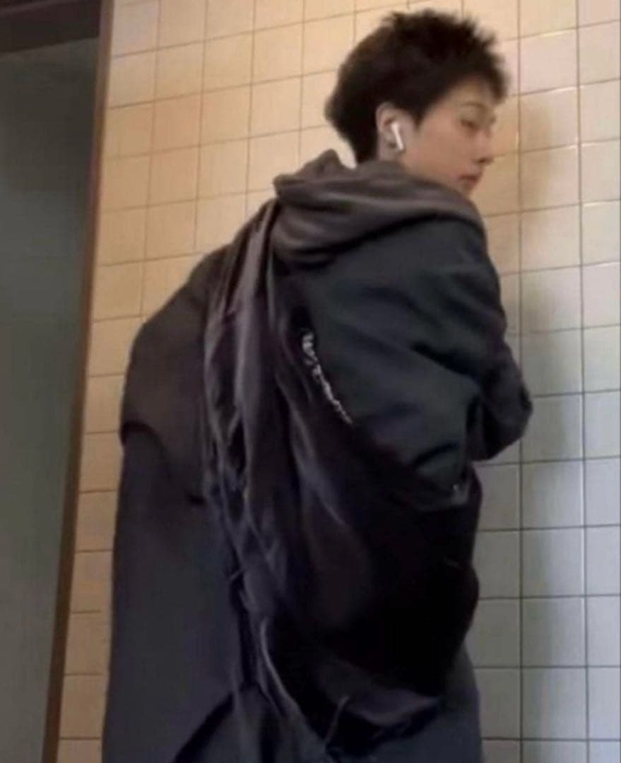 【最終値下げ】ベロア生地　leh KESA 袈裟bag あおば着用モデル