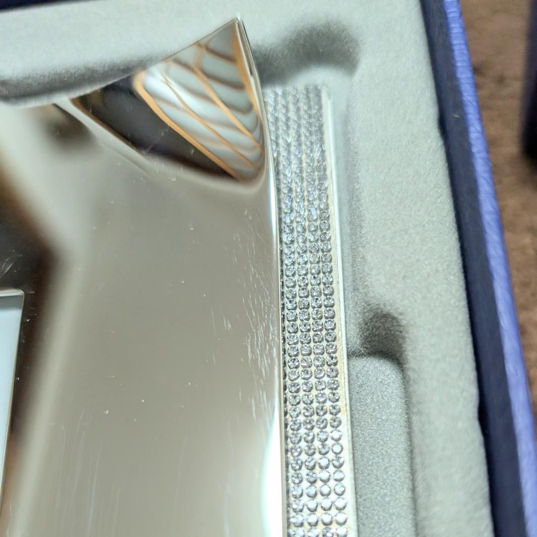 【SWAROVSKI】スワロフスキー付き写真立て・フォトスタンド