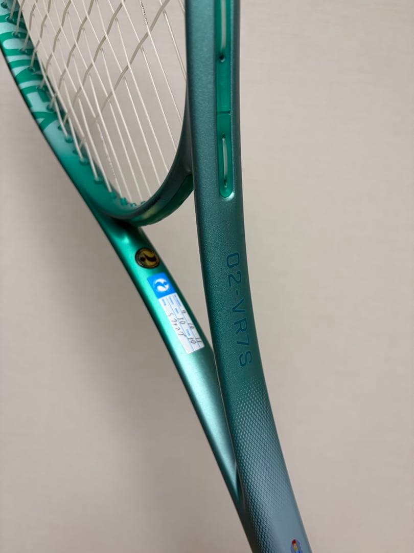 ソフトテニスラケット　ボルトレイジ7S フレッシュグリーン