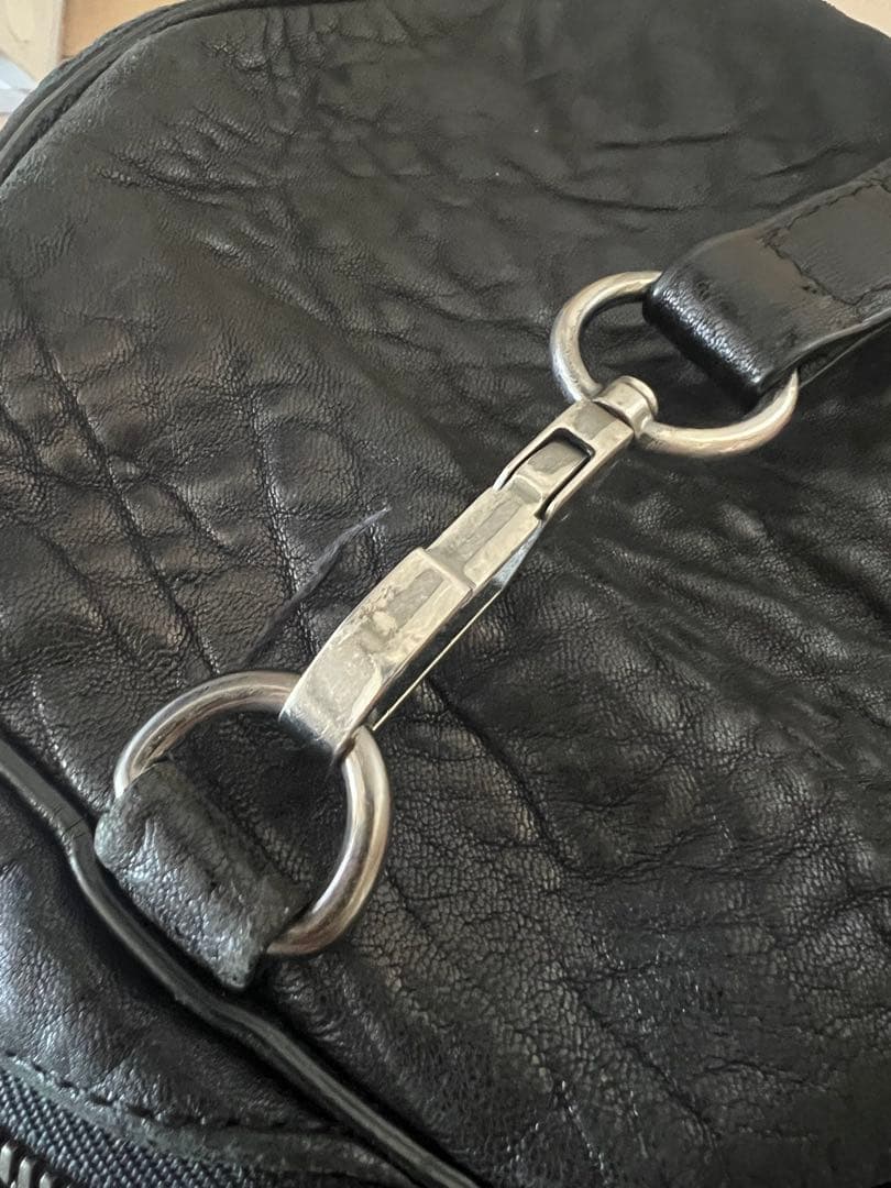 Alexander Wang ブラックレザーショルダーバッグ