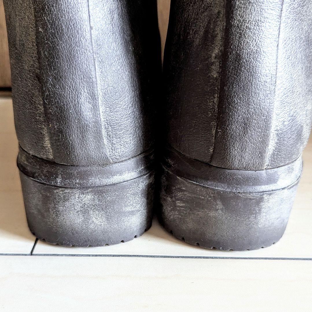 LE CHAMEAU ルシャモー オールトラックス レインブーツ ボア 37