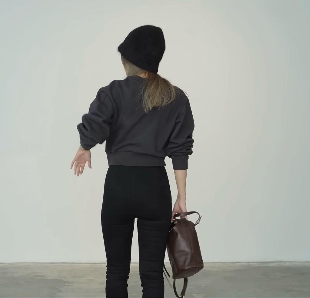 トップス Union Cropped Sweatshirt BK