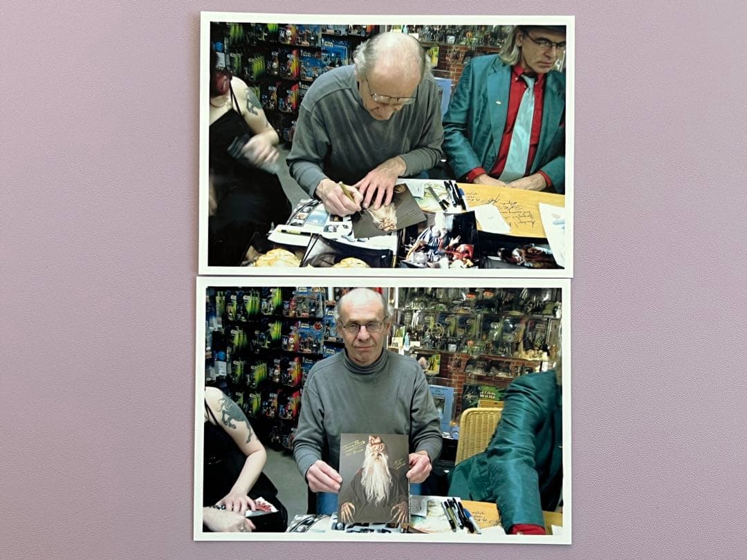 スターウォーズ　直筆サイン　オポー・ランシセス　２名