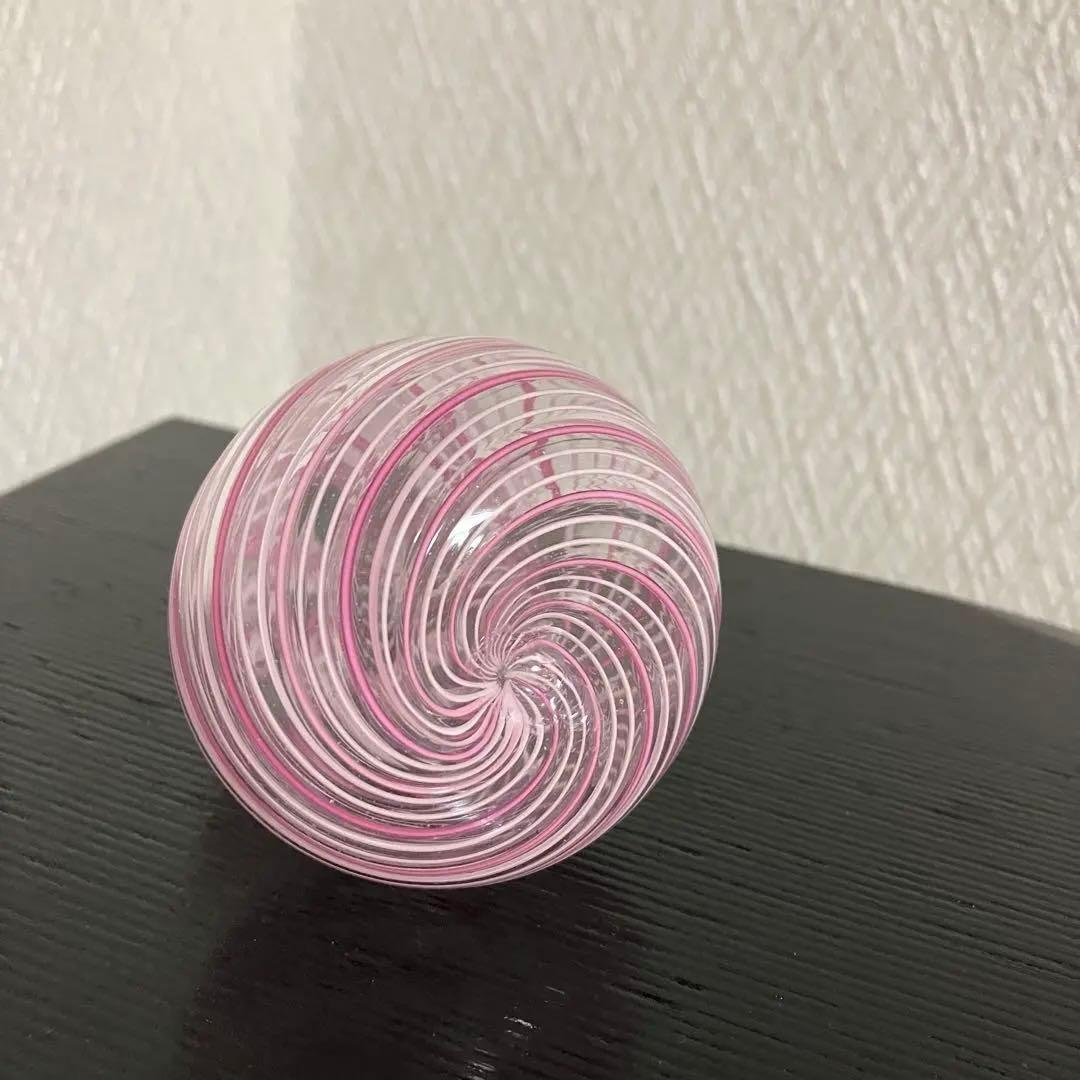 ベネチアンガラス　香水瓶　アンティーク　置物　イタリア製　手作り　ガラス細工