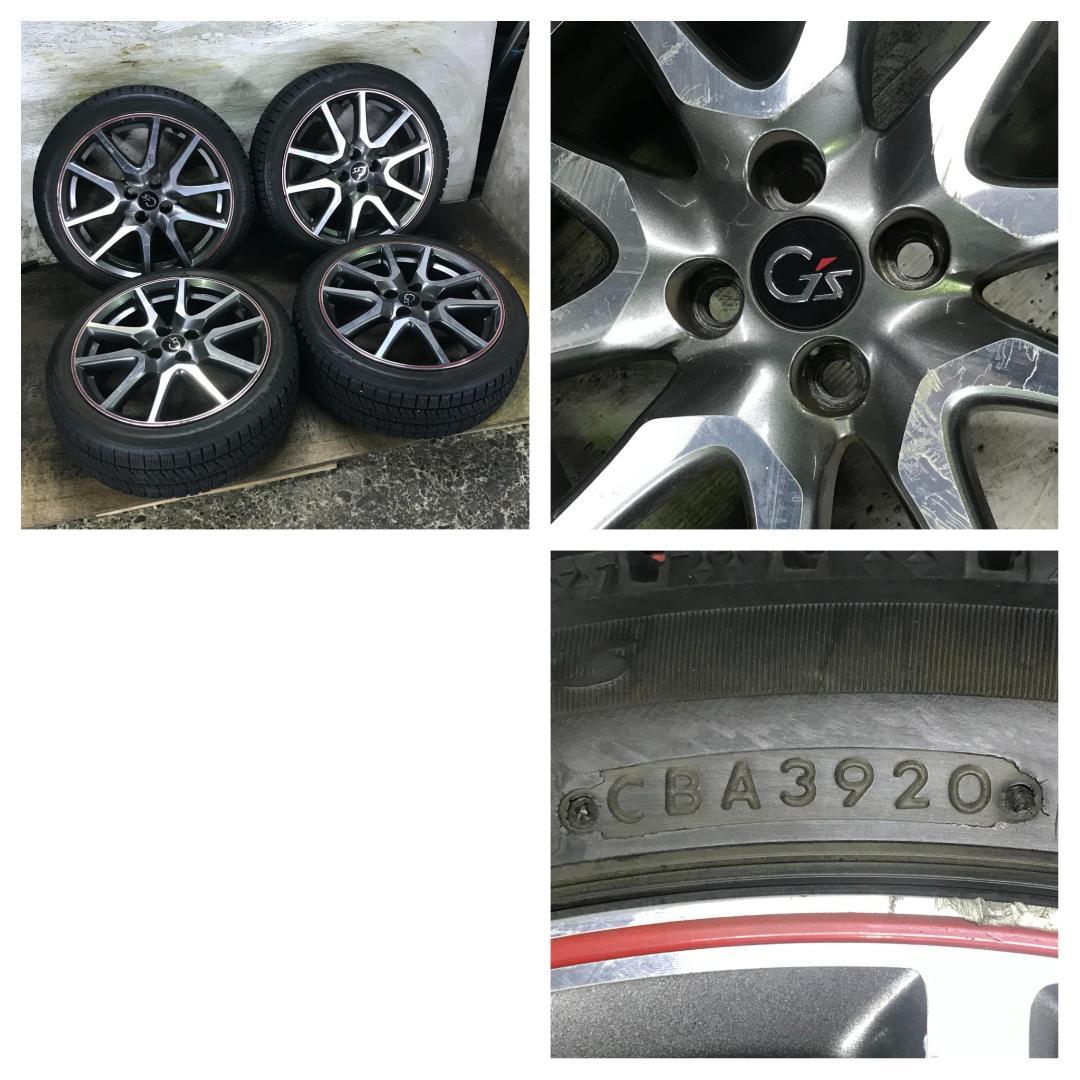 専用3 BRIDGESTONE 195/45R17 G's スタッドレス