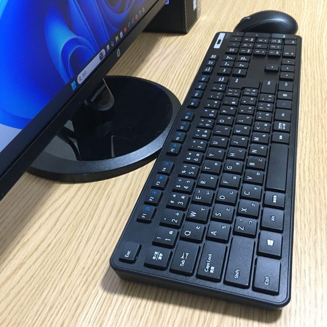 フルセット HP ProDesk Win11 強力i5 8G SSD 23.8'