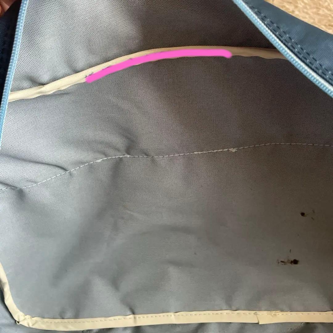 adidas アディダス　ボストンバッグ　スクールバッグ　兼松モデル　ネイビー