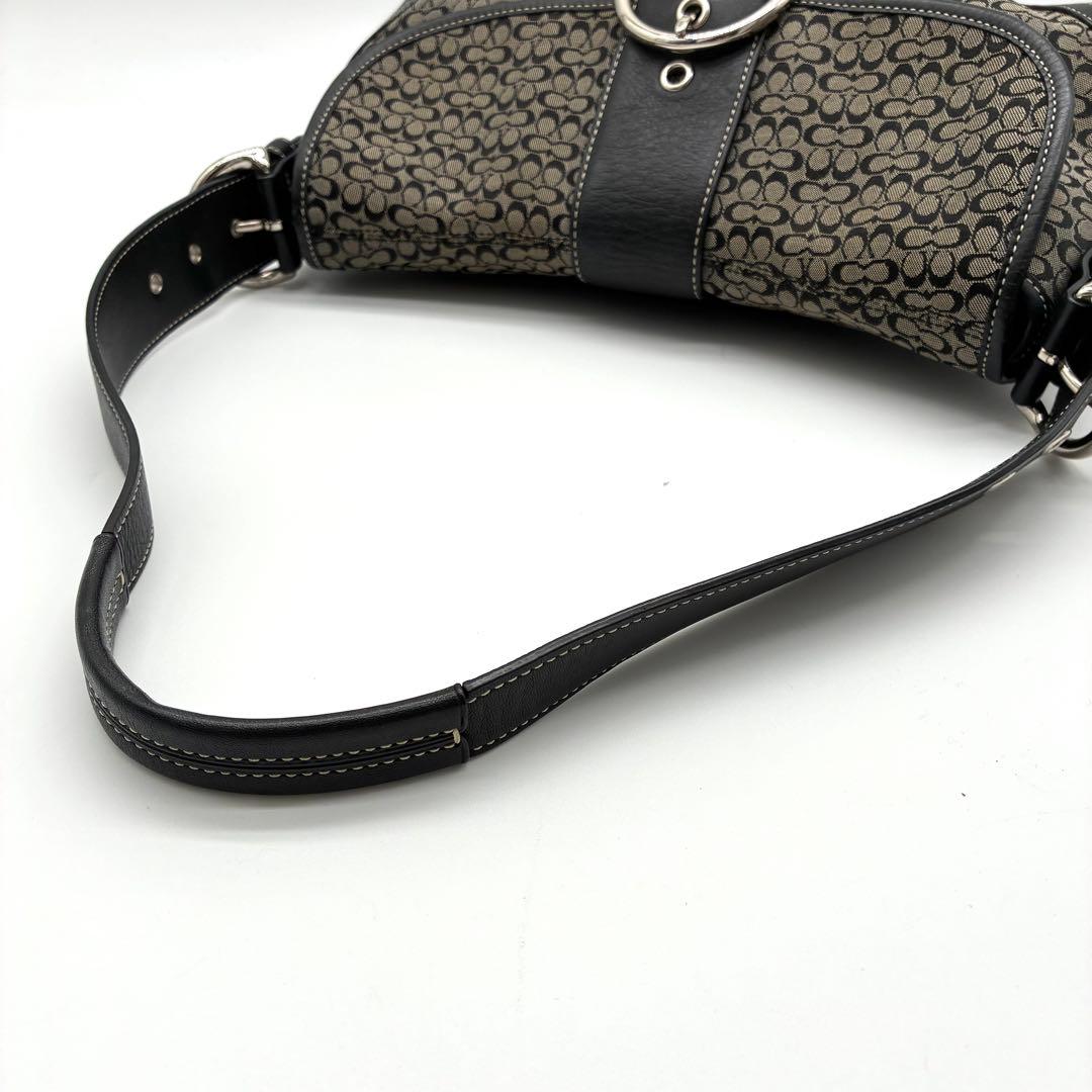 バッグ COACH soho leather y2k one shoulder bag