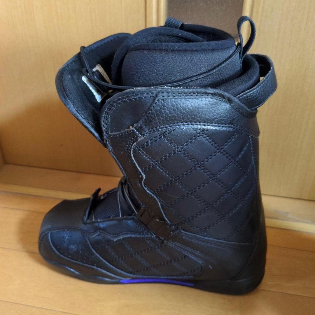 PIKO女性用スノーボードブーツ ブラック BOAシステム美品25〜25.5cm