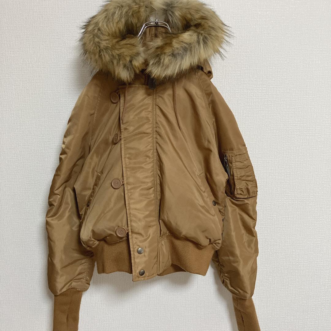 AVIREXレディースN-2Bフライトジャケット美品Fアビレックスモッズパーカー