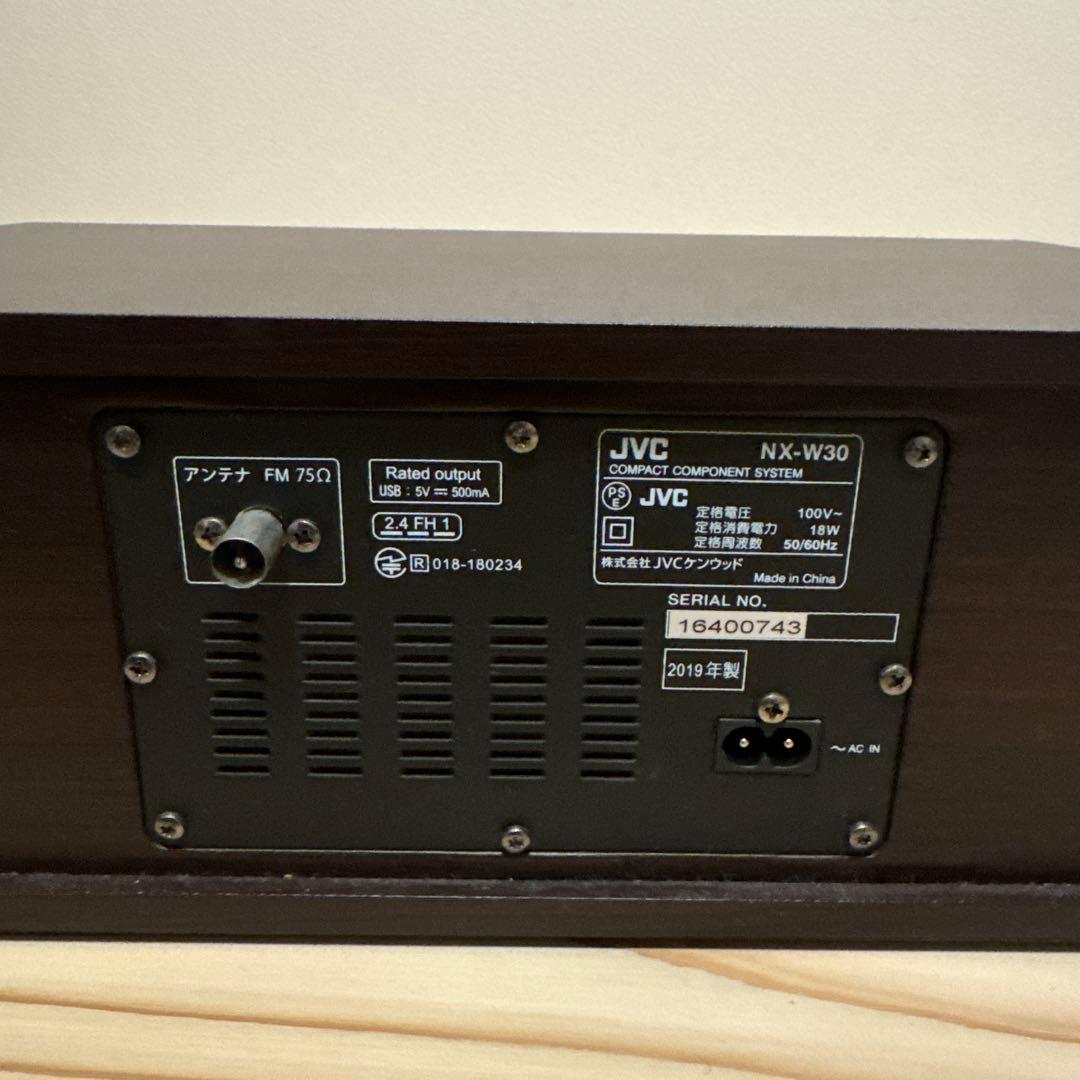 JVC NX-W30 ミニコンポ