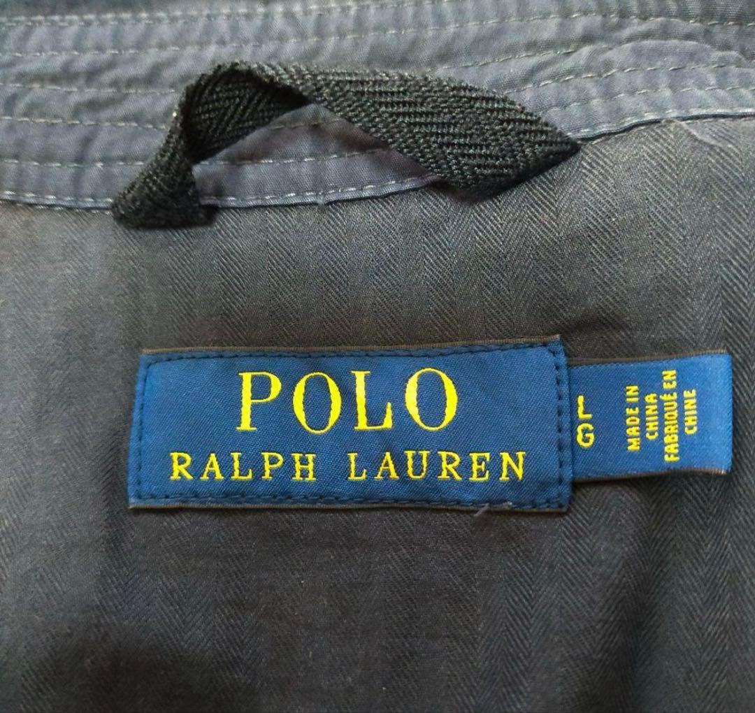 現行タグ　POLO RALPH LAUREN　L　スイングトップ　ネイビー