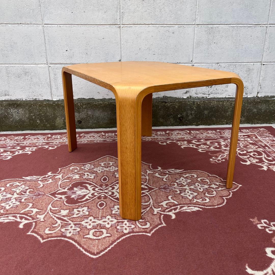 天童木工 Tendo ◾️木製プライウッド サイドテーブル コーヒーテーブル