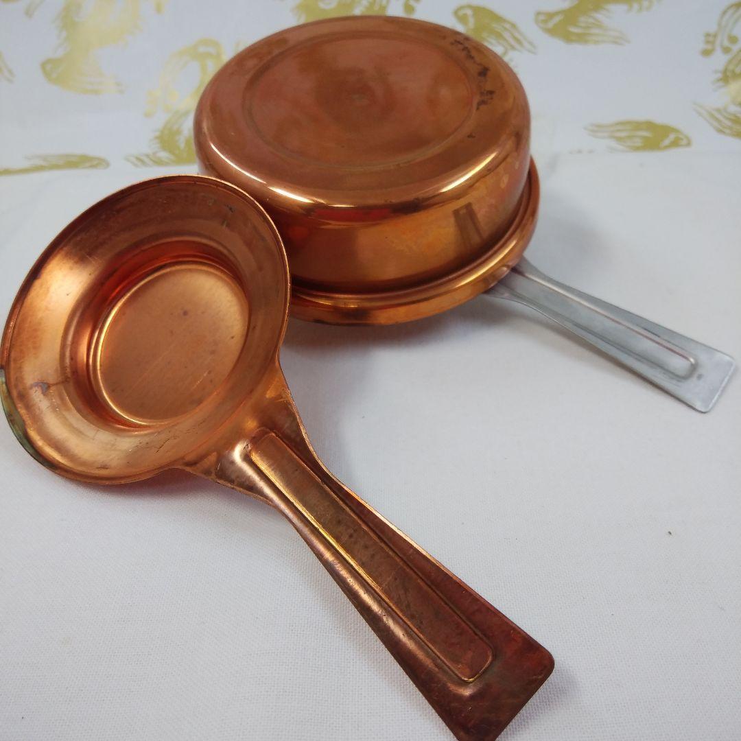 チーズフォンデュ・セット コンロセット スイス製 銅製品