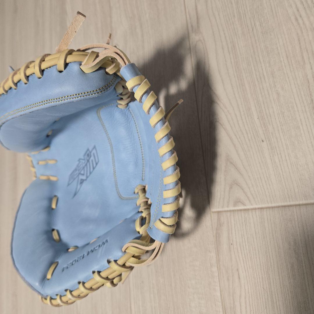 SSK キャッチャーミット 軟式グローブ 水色