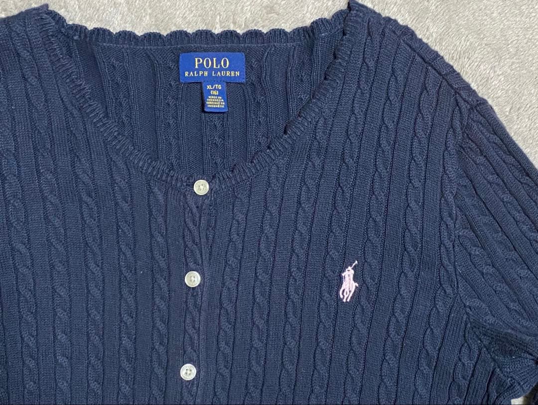 Polo Ralph Lauren ネイビー カーディガン