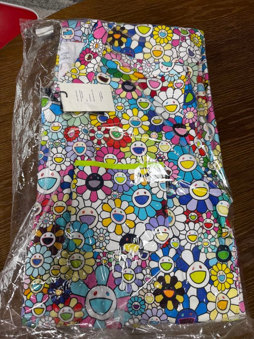 【値下げ】村上隆　マルチカラー花柄コットンジャンプスーツ