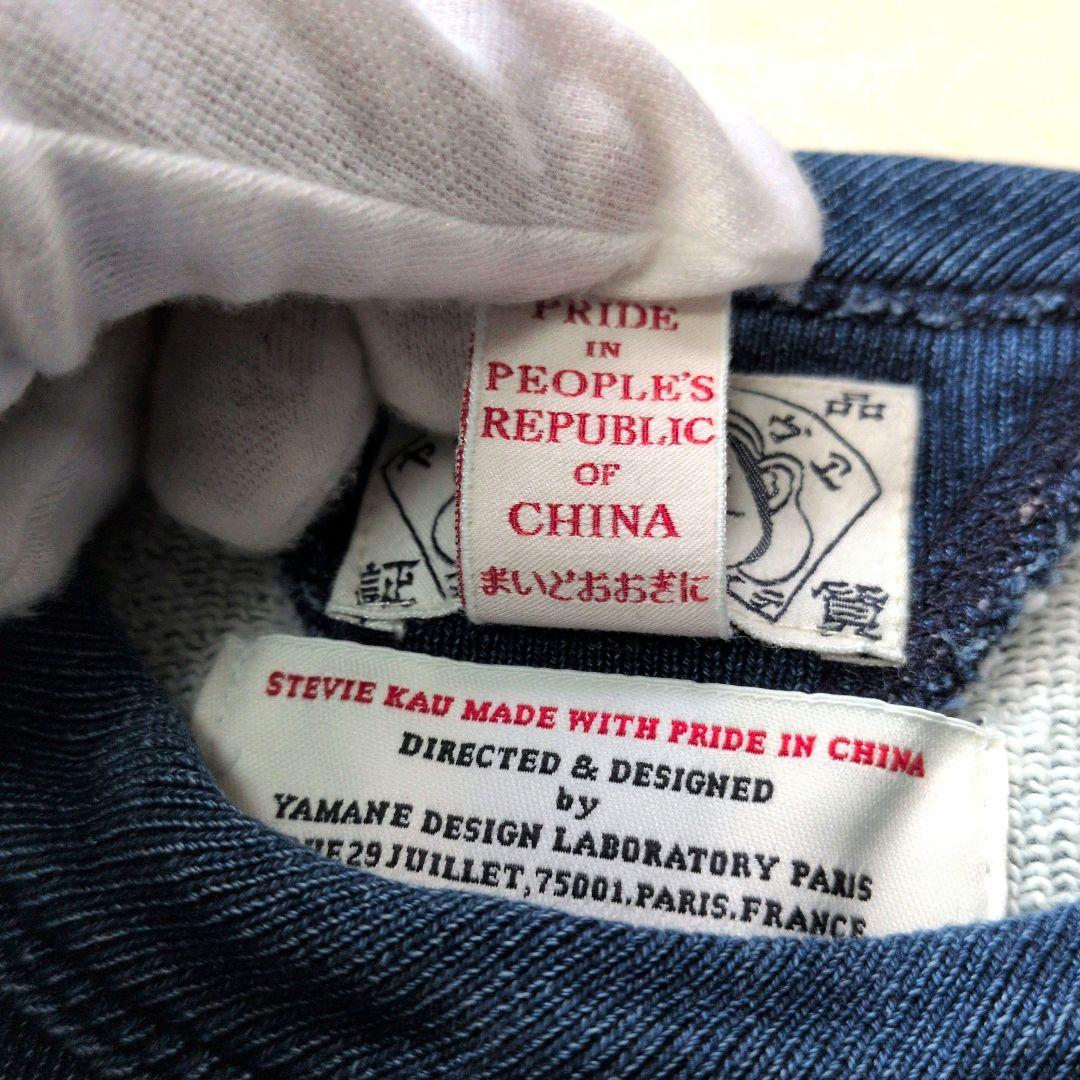 【極美品】EVISU エヴィス インディゴスウェット 鳥居 38 M