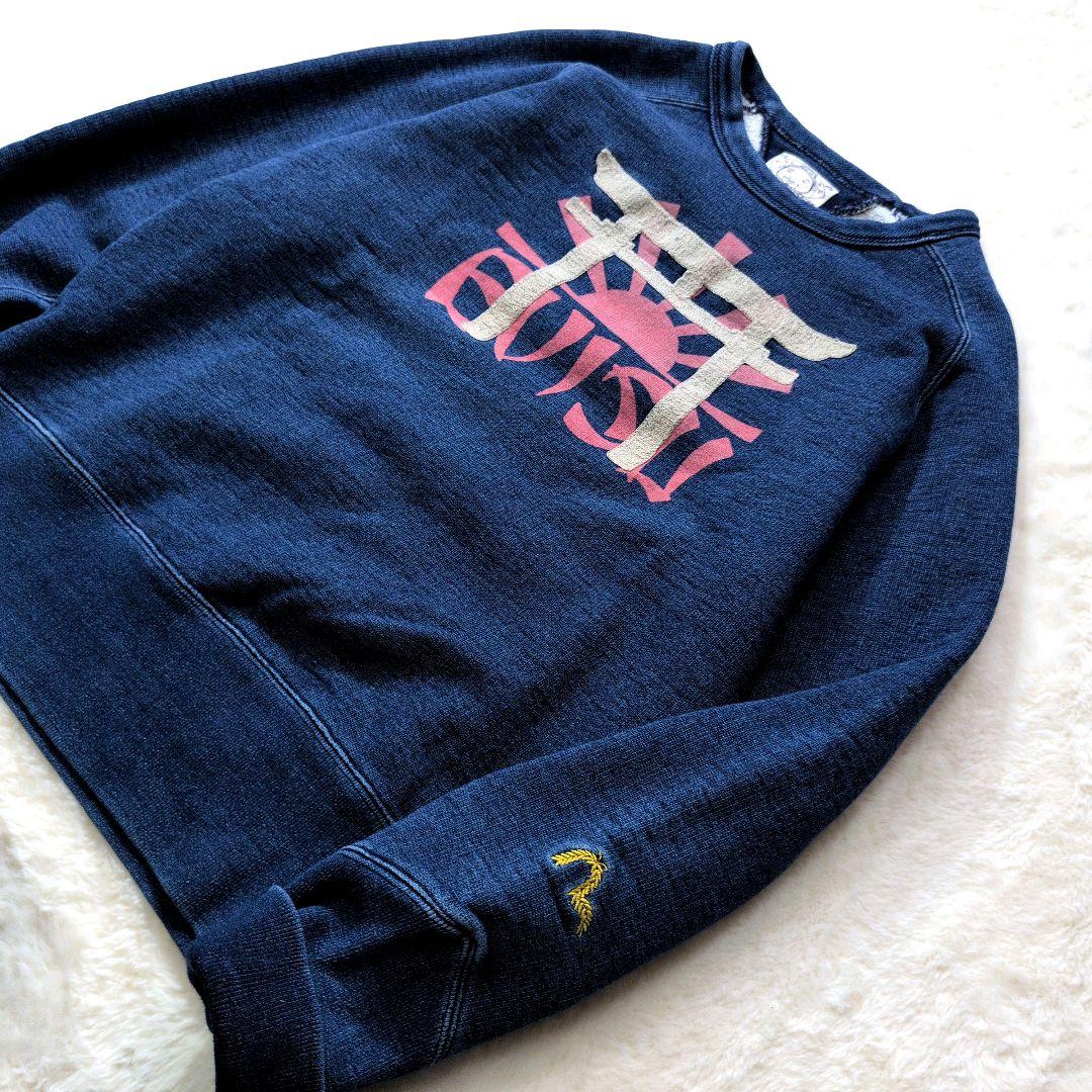 【極美品】EVISU エヴィス インディゴスウェット 鳥居 38 M