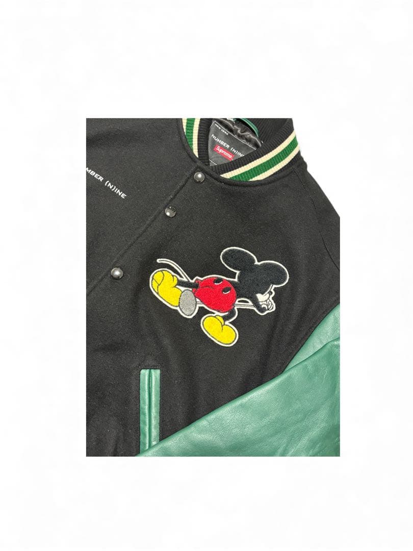ヘ*ク様 Supreme Number Nine Varsity Jacket