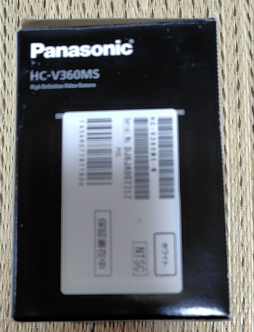 Panasonic HC-V360MS フルHDビデオカメラ取説以外付属品全て有