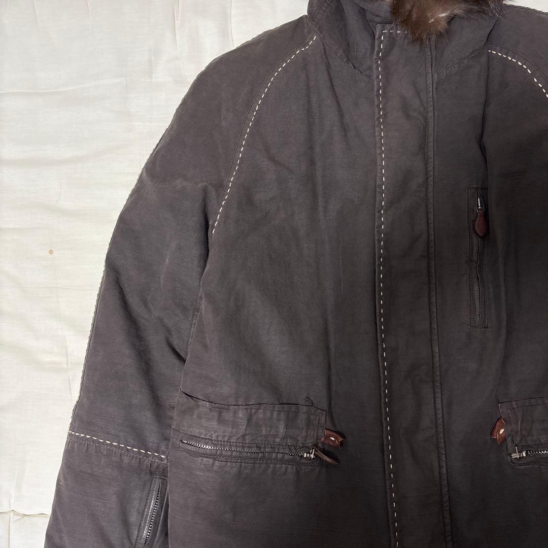 【超特価】極美品✨ERMANNO SCERVINOモッズコート　ファーコート