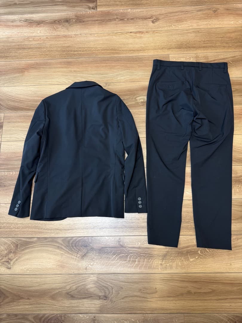 STUDIOUS セットアップ2セット(ブラック・バーガンディ)