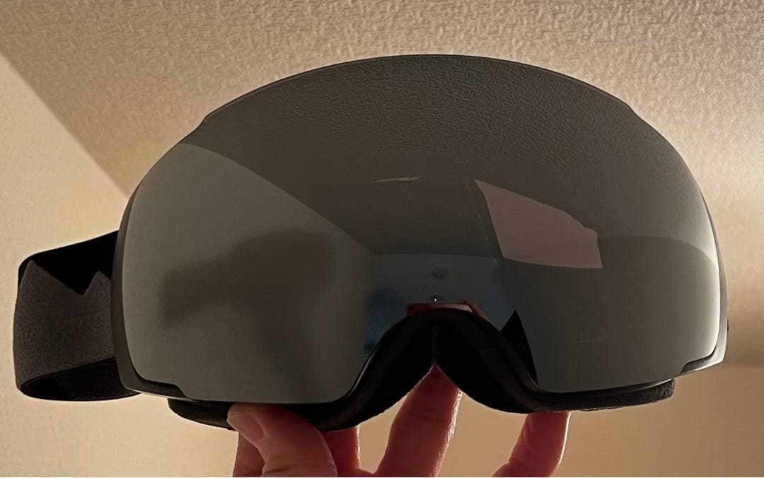 スキーヘルメットとゴーグル　セット