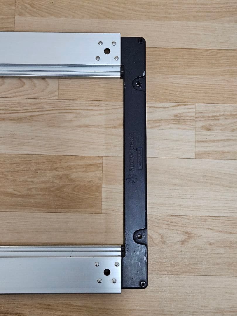 スノーピークIGTフレームアイアンテーブル + マルチファンクションテーブル竹