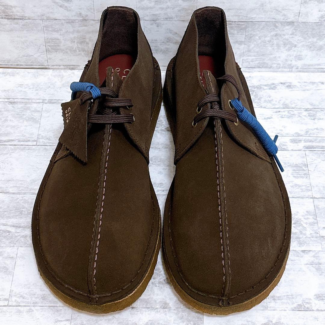 新品✨Clarks クラークス デザートトレック ブーツ UK9 27cm 濃茶