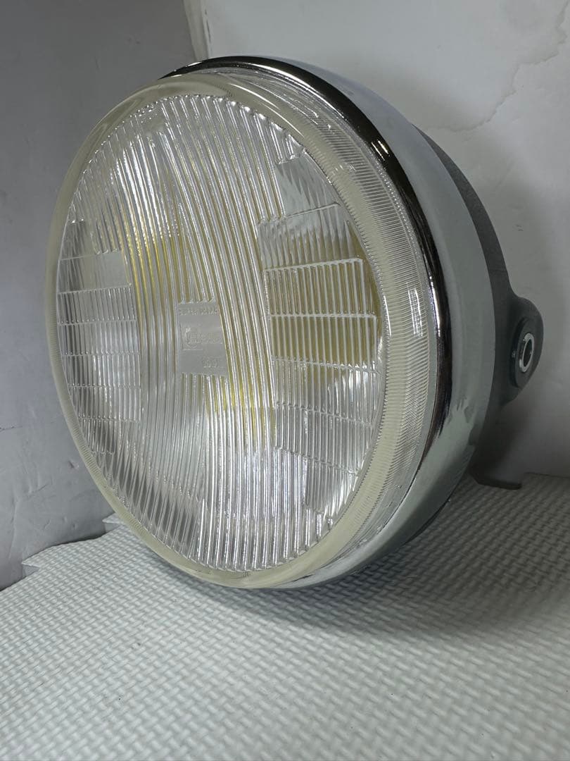 新品/希少当時物シビエスーパーオスカー180πシビエ凹みレンズ付きヘッドライト