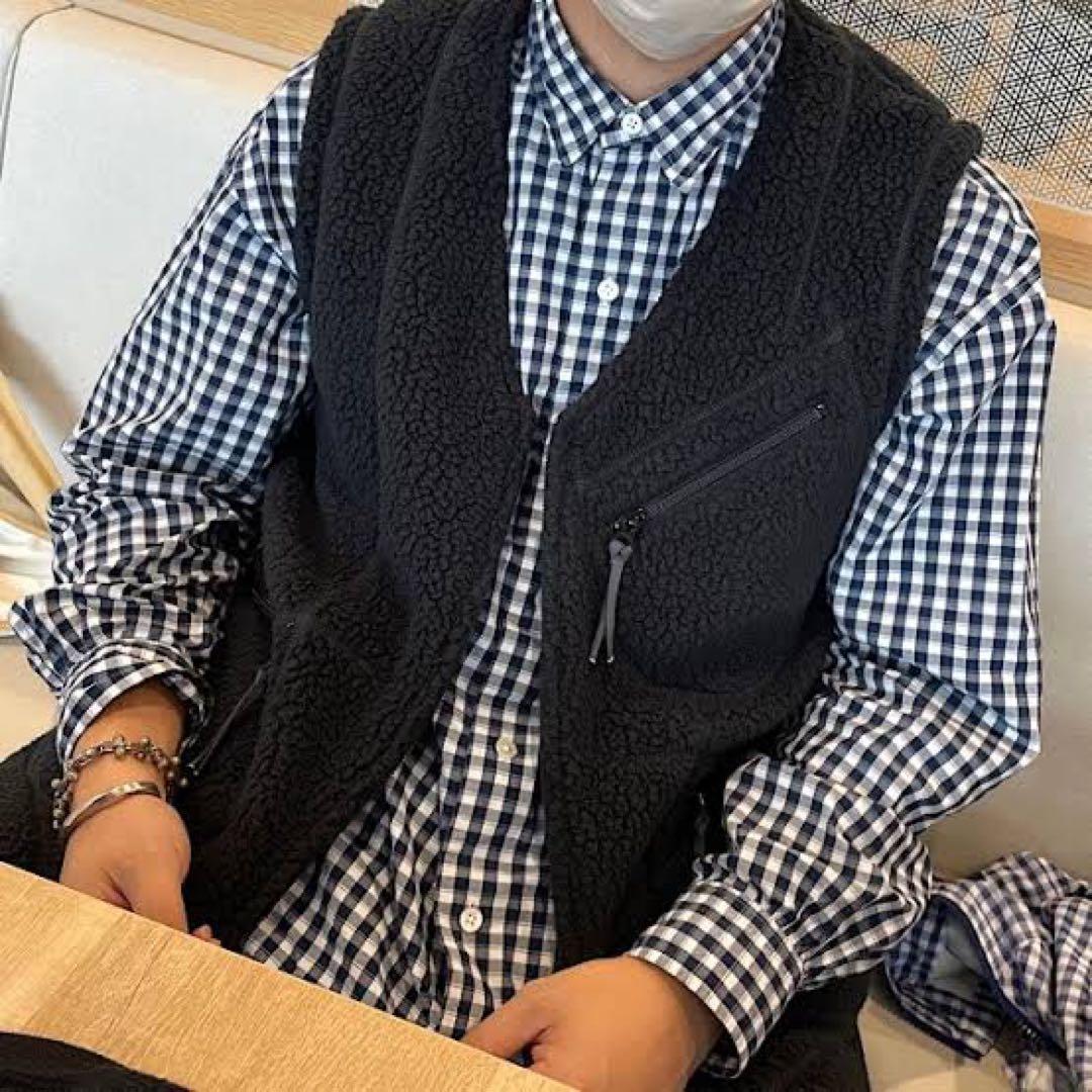 トップス PORTER CLASSIC FLEECE ZIP VEST size:3