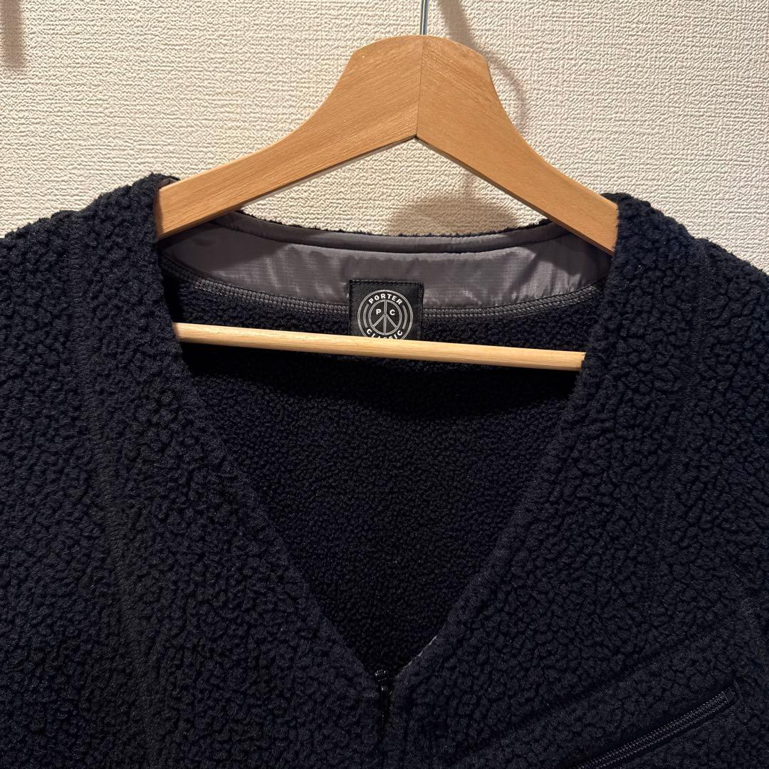 トップス PORTER CLASSIC FLEECE ZIP VEST size:3