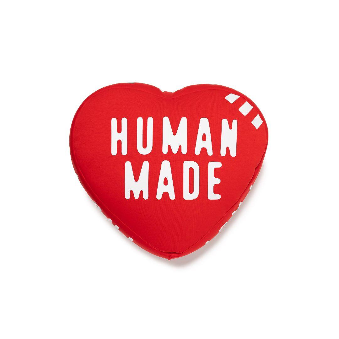 クッション・座布団 HUMAN MADE HEART BEADS CUSHION RED