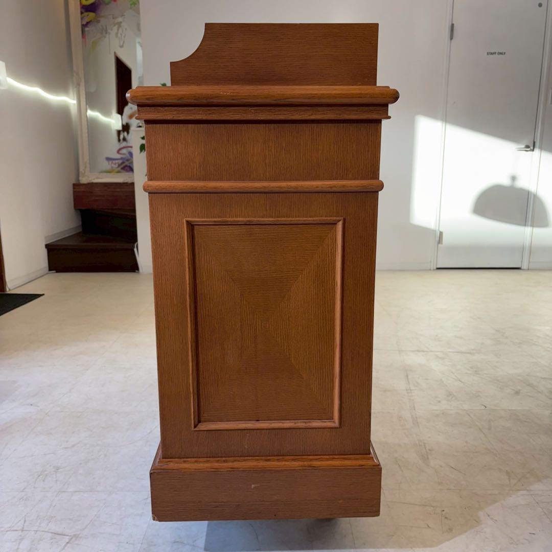 キャビネット　サイドボード　コンソール　飾り棚　多目的　木製　コンセント付き