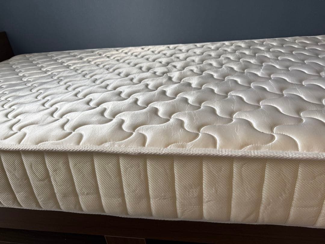 シングル スプリングマットレス ホワイト