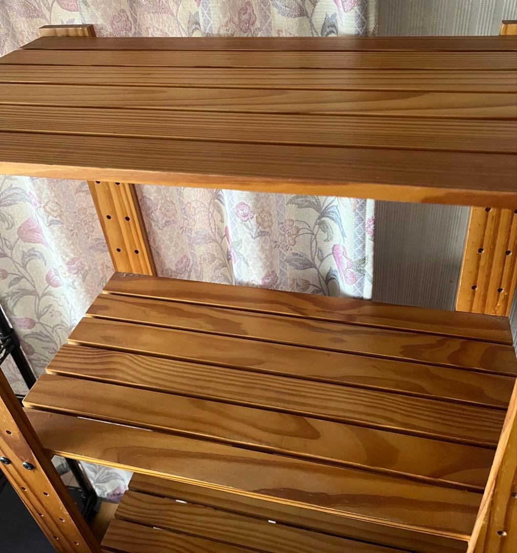 Woody Rack 4段式木製ラック