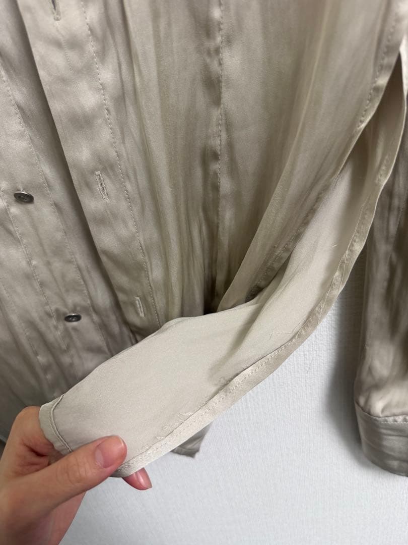 mukcyen SIDE OPEN SHIRT ブラウス、シャツ、上品