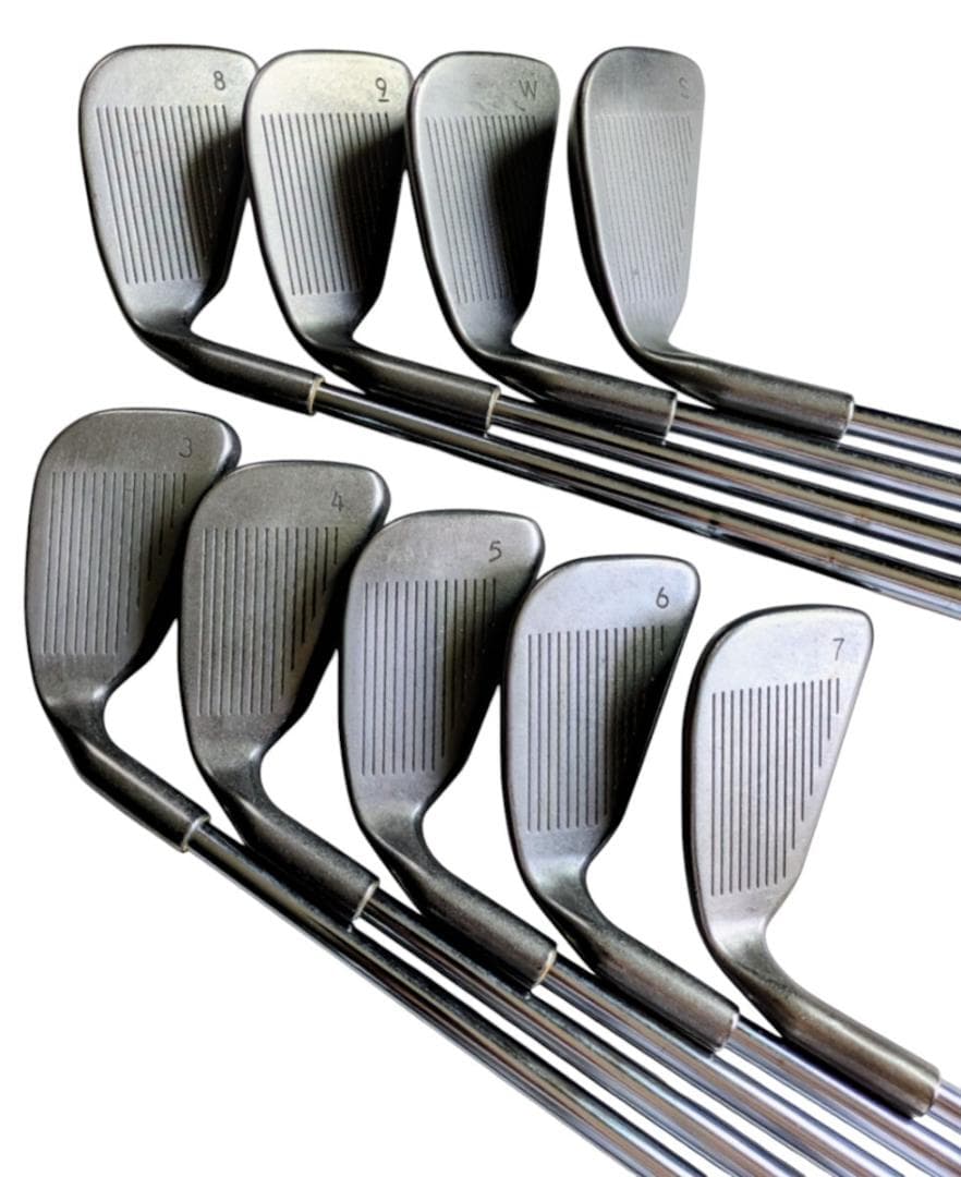 ピン PING●ZING 黒ドット 3番～9番 W.S アイアン9本セット