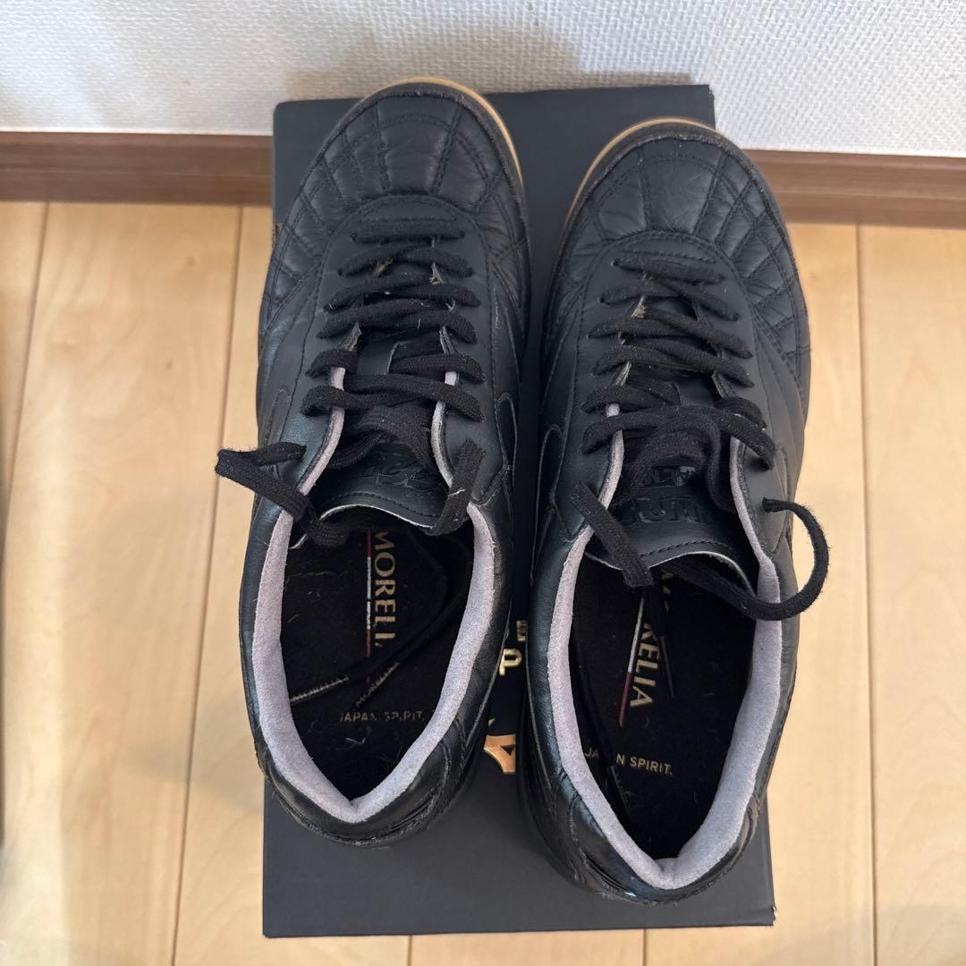 【美品】モレリア SALA JAPAN IN ブラック×ブラック 23cm