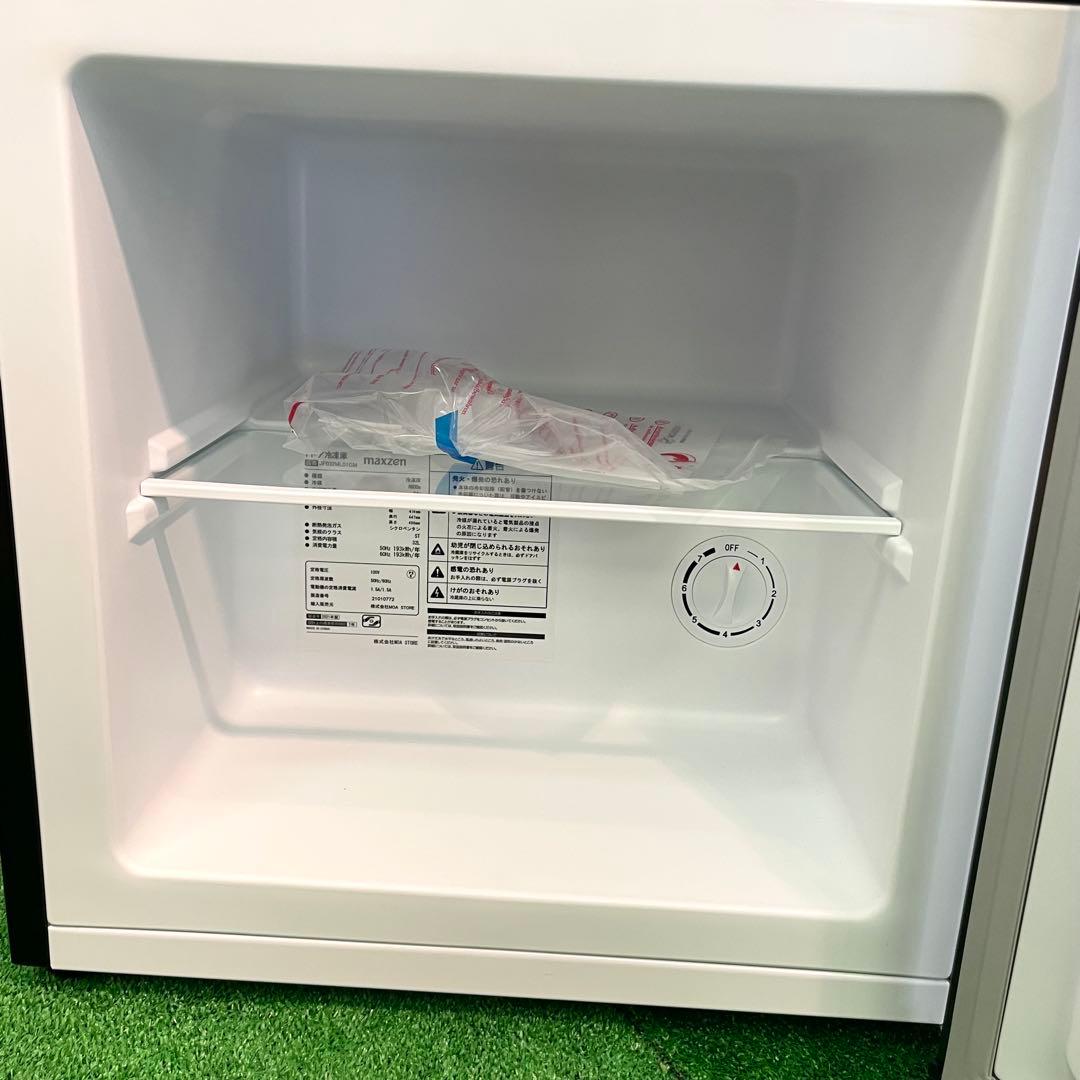 送料込み＊マクスゼン 2021年製 1ドア冷凍庫＊フリーザー　動作保証30日間