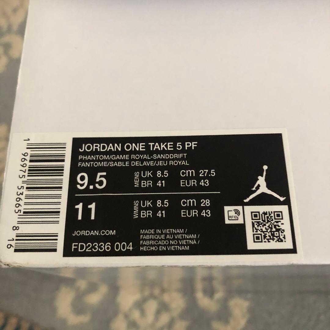 Jordan ローカット スニーカー ホワイト/ブルー